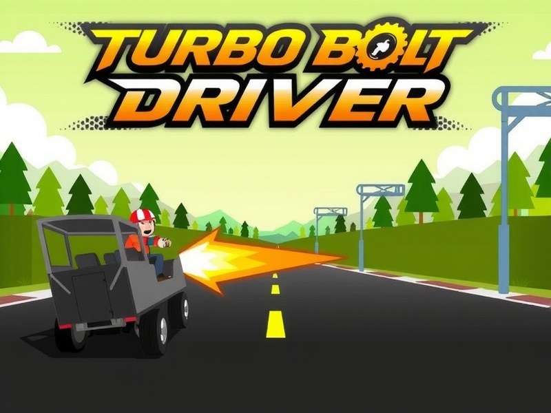 Turbo Bolt Driver Game Screenshot